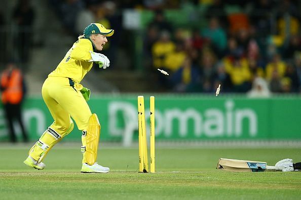 It is mandatory for a fielder to touch the ball before it hits the wicket for the run-out to be legitimate